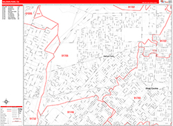 Red Line Map Example